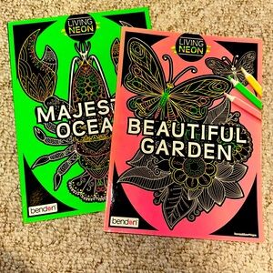 Neon Coloring Books